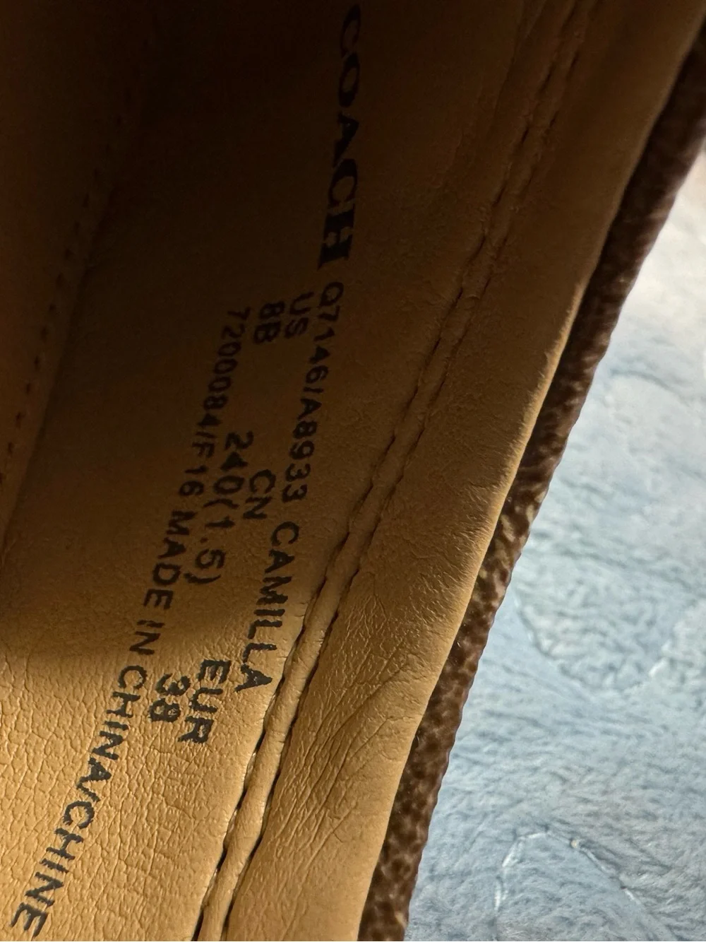 Coach camilla monogram